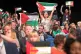 Delegates wave Palestinian flags at last year's Labour Party