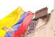People gather outside the Venezuelan Embassy in London
