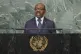 President of Gabon Ali Bongo Ondimba addresses the 77th session of the United Nations General Assembly, on September 21, 2022 at U.N. headquarters