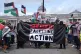 People take part in a demonstration at Trafalgar Square in London in support of Palestine Action,  June 23, 2025