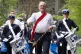 Liberal Democrats leader Sir Ed Davey arrives at the Liberal Democrats autumn conference, at the Bournemouth Conference Centre in Dorset, with members of the Vectis Corps of Drums, from the Isle of Wight, September 20, 2025
