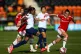 Tottenham Hotspur's Jess Naz in action during the Barclays FA Women's Super League match at The Hive, London, November 7, 2021