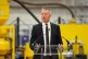 Minister for the Armed Forces Luke Pollard MP during the Steel Cut ceremony for the Royal Navy's third in class Type 31 frigate, HMS Formidable, at Babcock International Group, in Rosyth. Picture date: Wednesday October 9, 2024