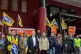 Jeremy Corbyn joins striking British Library workers on the picket line