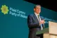 Rhun ap Iorwerth addresses Plaid Cymru conference. Photo: Matthew Horwood 2025