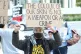 Black Lives Matter protester