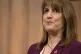 Chancellor Rachel Reeves delivers a speech in the media briefing room of 9 Downing Street in central London, ahead of the Budget later this month, November 4, 2025