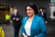 Home Secretary Shabana Mahmood leaves the BBC Broadcasting House in London, after appearing on the BBC One current affairs programme, Sunday with Laura Kuenssberg, November 16, 2025