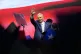 Presidential candidate Jose Antonio Kast, of the opposition Republican Party, waves after winning the presidential runoff election in Santiago, Chile, Sunday, Dec. 14, 2025
