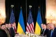 US President Donald Trump (right) meets with Ukraine's President Volodymyr Zelensky (left) at his Mar-a-Lago club, in Palm Beach, Florida, December 28, 2025