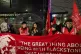 Your Party MP Zarah Sultana addresses the Village Hotel picket, December 19, 2025