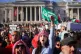 People taking part in Stop the Genocide in Gaza national demonstration in Trafalgar Square, central London, March 30, 2024