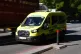 A ambulance driving in London, September 25, 2025