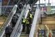 British Transport Police at St Pancras International station, London, November 3, 2025