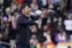 Real Madrid manager Xabi Alonso gestures on the touchline during the UEFA Champions League, league stage match at Anfield, Liverpool, November 4, 2025