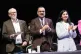 Jeremy Corbyn (left) and Zarah Sultana on stage as the end of the Your Party founding two day conference at the ACC Liverpool, November 30, 2025