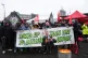 Job & Talent agency bin workers and the Birmingham council bin strikers they were hired to cover join together for a picket line and rally, organised by Unite the Union, outside Job & Talent's Smithfield Depot in Birmingham, December 1, 2025