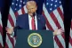 President Donald Trump speaks to House Republican lawmakers during their annual policy retreat, January 6, 2026, in Washington