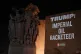 Activists project a message opposing the US's oil-driven intervention in Venezuela, in Washington, January 8, 2026