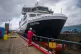 The Glen Rosa during an inspection at Dales Marine, Greenock, Scotland