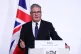 Prime Minister Keir Starmer during a press conference at Elysee Palace in Paris, January 6, 2026