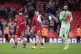 Liverpool's Milos Kerkez, Florian Wirtz and Alisson Becker after the Premier League match at Anfield, Liverpool, January 17, 2026