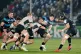 Glasgow Warriors' Rory Darge is tackled during the Investec Champions Cup match at Scotstoun Stadium, Glasgow. Picture date: Sunday January 18, 2026
