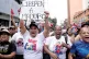 POPULAR OUTRAGE: ‘Free Maduro’ placard at a protest in Caracas last Sunday says it all 