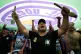 Protesters chant during a march by trade unions and opposition groups against a labour reform bill proposed by President Javier Milei's government in Buenos Aires, Argentina, February 11, 2026