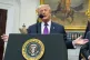 US President Donald Trump speaks during an event with Environmental Protection Agency director Lee Zeldin to announce the EPA will no longer regulate greenhouse gases, in the Roosevelt Room of the White House, Washington, February 12, 2026