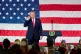 President Donald Trump greets the troops in Fort Bragg, N.C., February 13, 2026