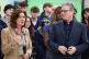 First Minister of Wales Eluned Morgan speaks as Prime Minister Sir Keir Starmer during a visit to a engineering workshop at Coleg Menai in Anglesey, November 13, 2025