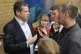 WALES FOR ALL: Rhun ap Iorwerth speaks to the media Caerphilly in October 2025 