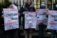 Activists from Jewish Anti-Zionist Action and other Jewish grassroots groups protest against the launch of ‘Reform Jewish Alliance’ at Central Synagogue, London, February 11, 2026 [Pic: Talia Woodin]