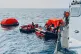 In this photo released by Sri Lankan President Media Division, Sri Lankan Navy sailors rescue Iranian sailors a warship after their ship was sunk by a US torpedo in international waters, near Sri Lanka, March 4, 2026