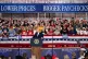 US President Donald Trump speaks at a rally in Verst Logistics in Hebron, Kentucky, March 11, 2026