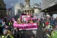 People march towards Downing Street in London to demonstrate against racism, Islamophobia, antisemitism, fascism and the far right. Picture date: Saturday March 18, 2023