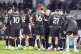 Manchester City manager Pep Guardiola addressing players at a drinks break for Ramadan during the Premier League match at Elland Road, Leeds, February 28, 2026