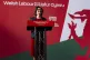 Labour First Minister of Wales Baroness Eluned Morgan addresses an audience of members and candidates at Newport Market, during the Welsh Labour Senedd campaign launch ahead of the Senedd elections in May, March 2, 2026
