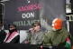 Kneecap's Moglai Bap speaks during a press conference at Conway Mill in Belfast, March 11, 2026