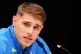 Tottenham Hotspur's Micky van de Ven during the press conference at the Tottenham Hotspur Training Ground, London, March 17, 2026