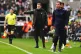 Newcastle United manager Eddie Howe (centre) during the Premier League match at St James' Park, Newcastle upon Tyne, March 22, 2026
