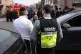 A member of Shomrim North West London, at the scene in Highfield Road, Golders Green, London, after an apparent arson attack on four ambulances belonging to the Jewish Community Ambulance service in London, March 23, 2026