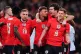England's Ben White as he celebrates scoring the opening goal against Uruguay with team mates, March 27, 2026