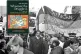 BRINGING APARTHEID TO ITS KNEES: US Democrat and civil rights campaigner Jesse Jackson who joined one of the marches through London to Trafalgar Square for the anti-Apartheid rally