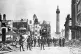 Scene from O'Connell Street in Dublin, during the Easter Rising, April 25, 1916