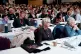 Delegates during the first day of the STUC conference in the Caird Hall, Dundee, April 20, 2026