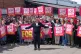 Andy Burnham stands in front of supporters during the by-election in Makerfield, England, June 18, 2026