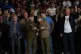 Cuba's President Miguel Diaz-Canel (right), Raul Castro (centre), Commander Ramiro Valdes (center left), and Jose Ramon Machado Ventura (left) attend an event marking the 172nd anniversary of the birth of national independence hero Jose Marti, in Havana, Jan 2025