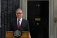 Prime Minister Keir Starmer speaks to the media outside 10 Downing Street to announce his resignation in London, Monday, June 22, 2026